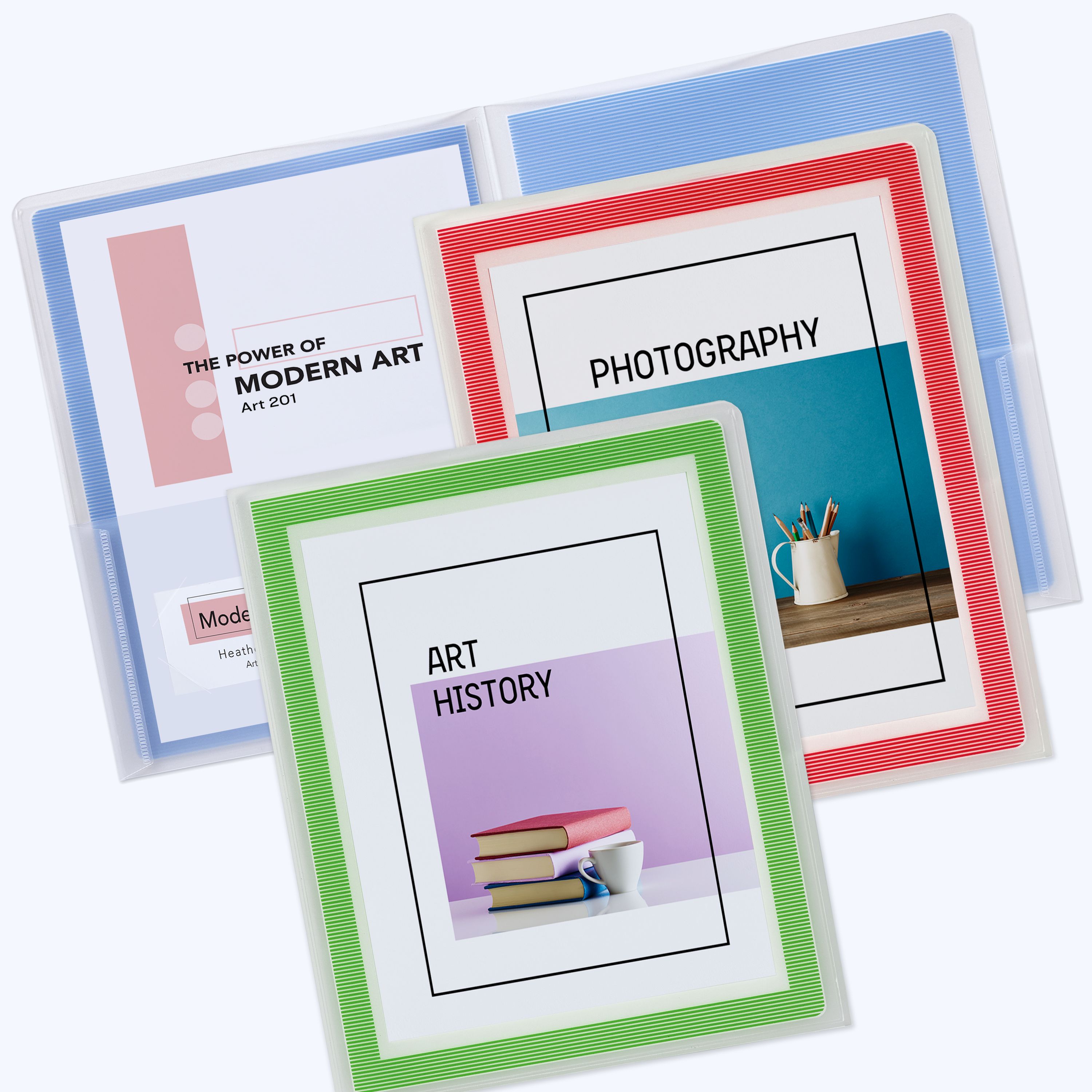 Flexi-View Presentation Folders, Assorted 17626 | Avery